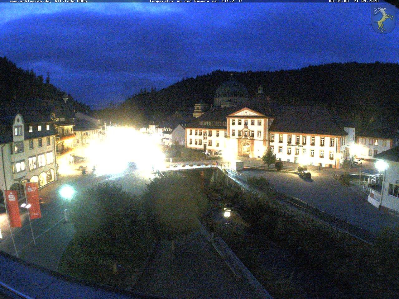 Archiv Foto Webcam St Blasien Menzenschwand: Hauptstraße