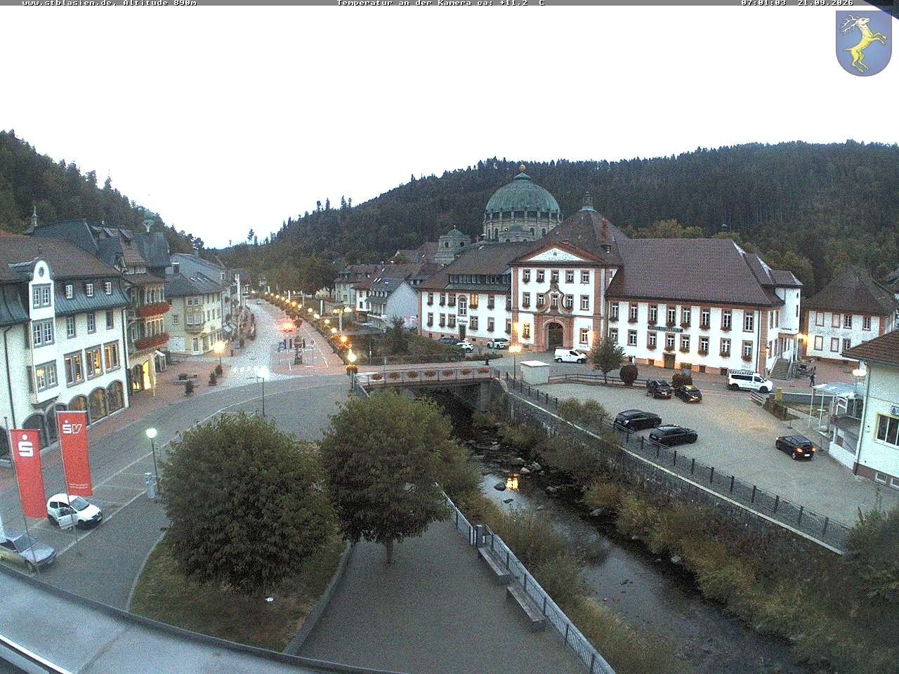 Archiv Foto Webcam St Blasien Menzenschwand: Hauptstraße