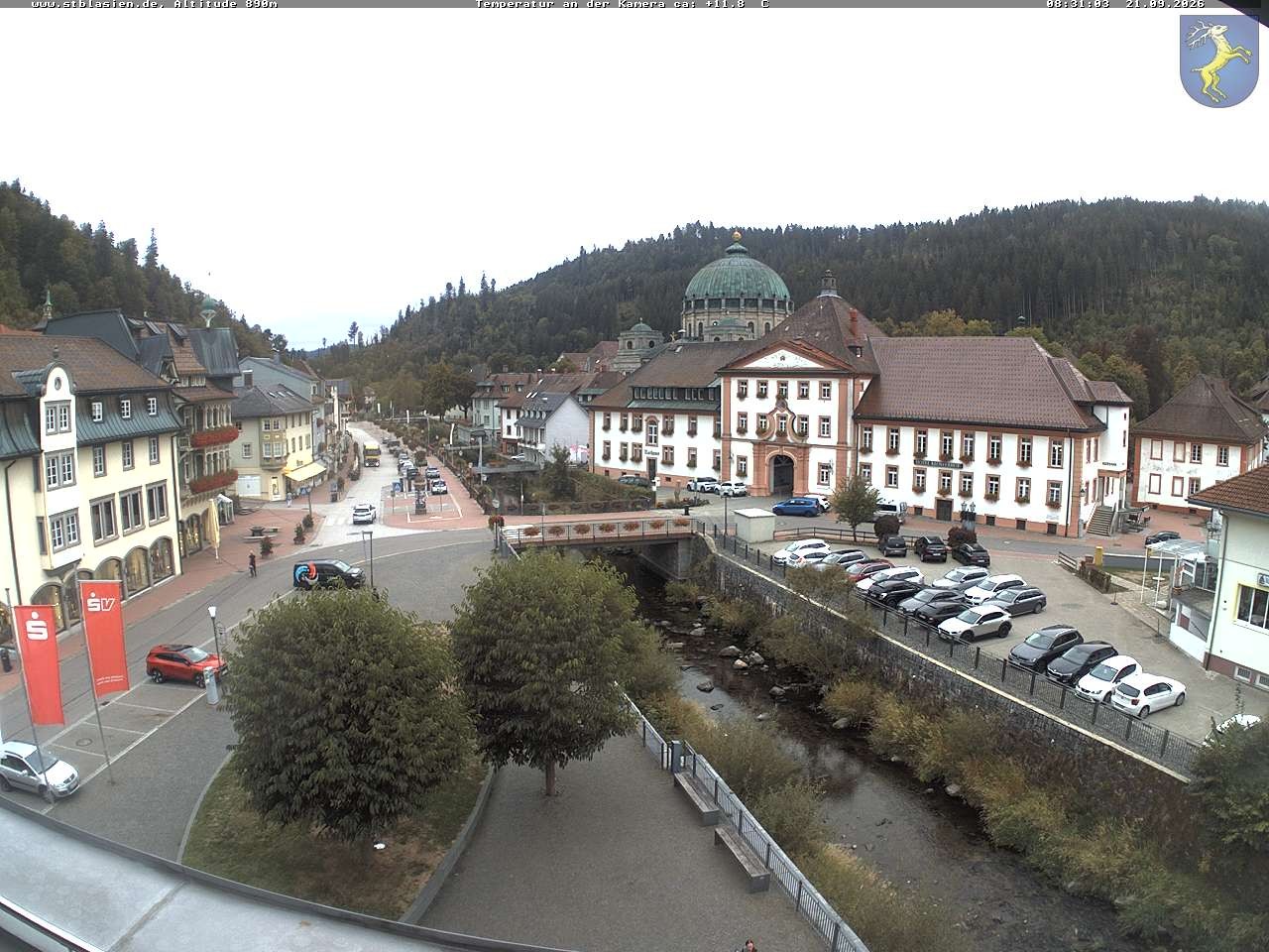 Archiv Foto Webcam St Blasien Menzenschwand: Hauptstraße