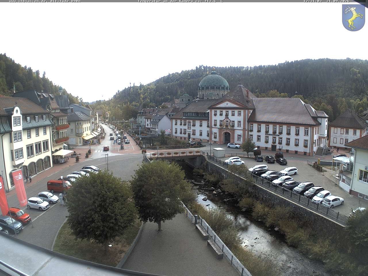 Archiv Foto Webcam St Blasien Menzenschwand: Hauptstraße