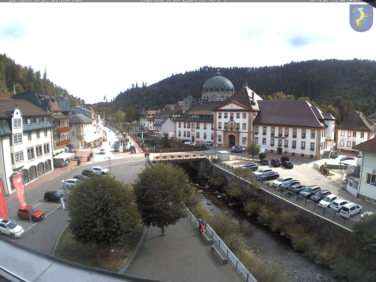 Archiv Foto Webcam St Blasien Menzenschwand: Hauptstraße