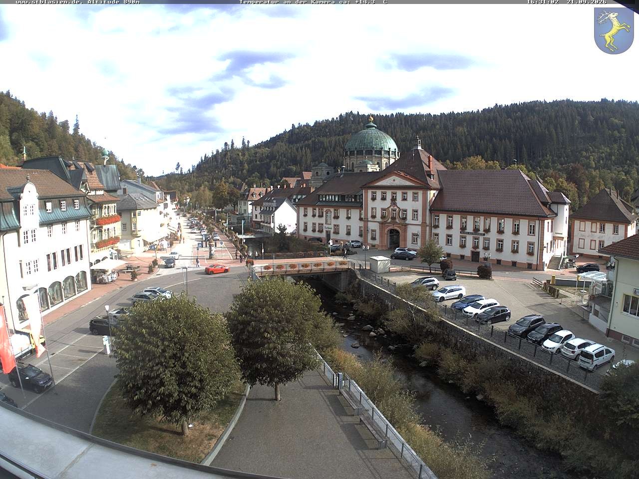 Archiv Foto Webcam St Blasien Menzenschwand: Hauptstraße