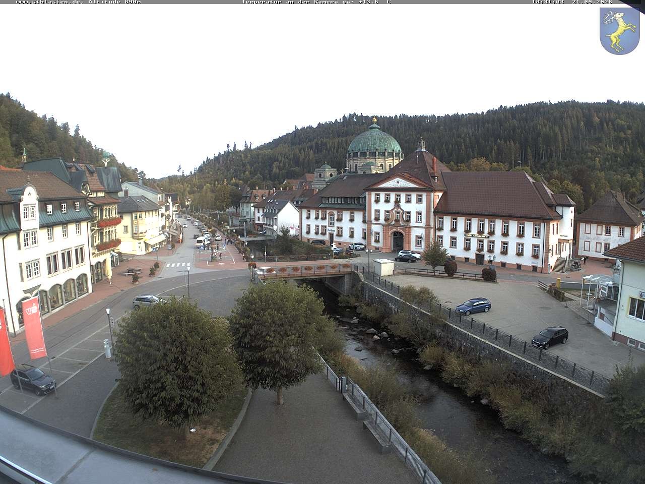 Archiv Foto Webcam St Blasien Menzenschwand: Hauptstraße
