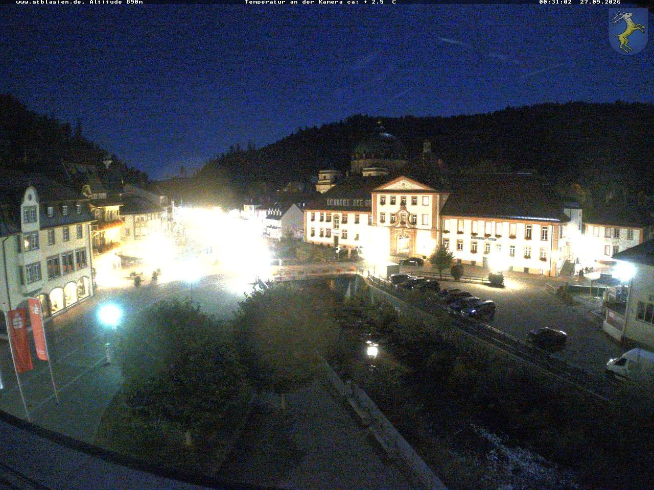 Archiv Foto Webcam St Blasien Menzenschwand: Hauptstraße