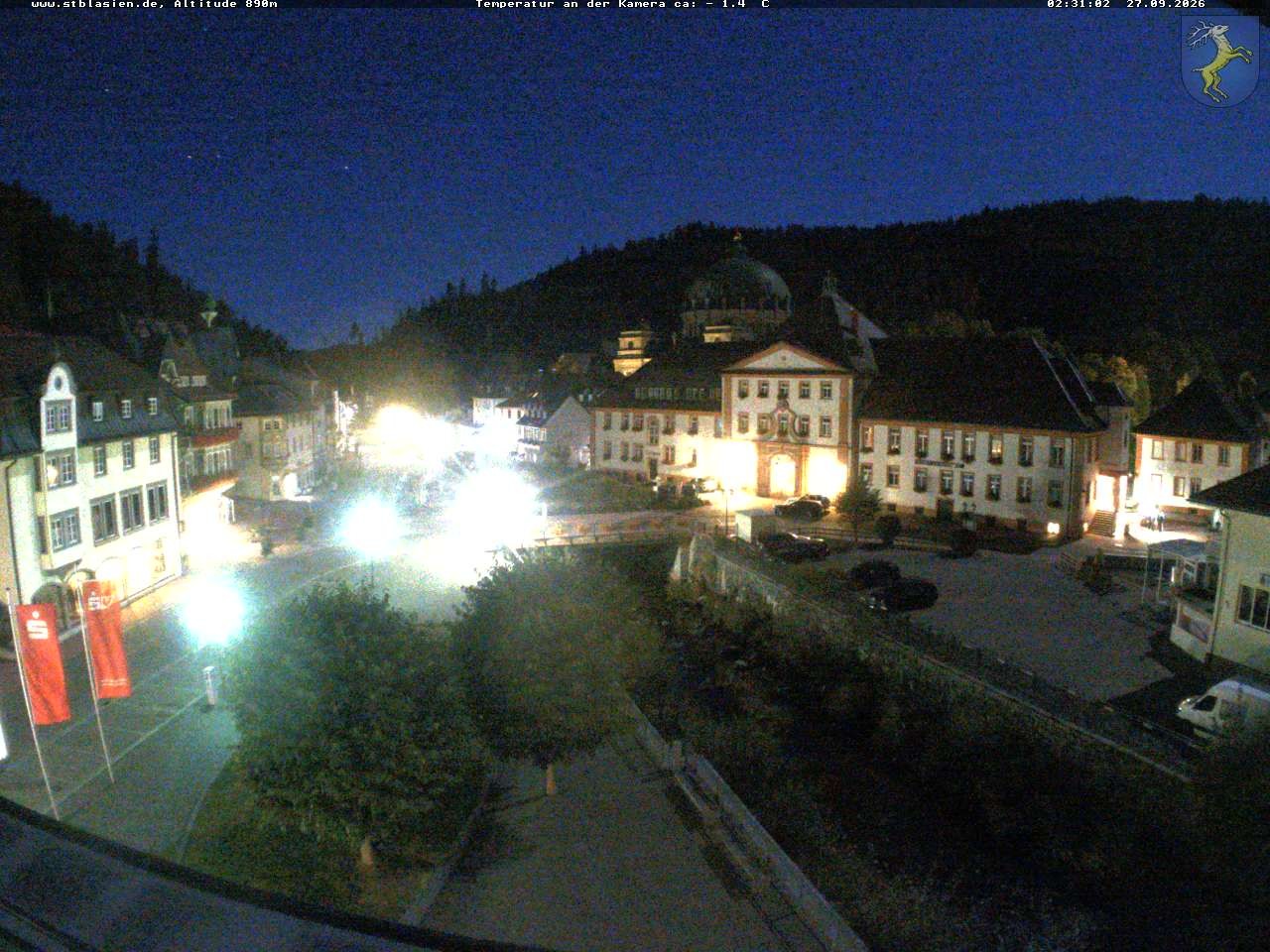 Archiv Foto Webcam St Blasien Menzenschwand: Hauptstraße