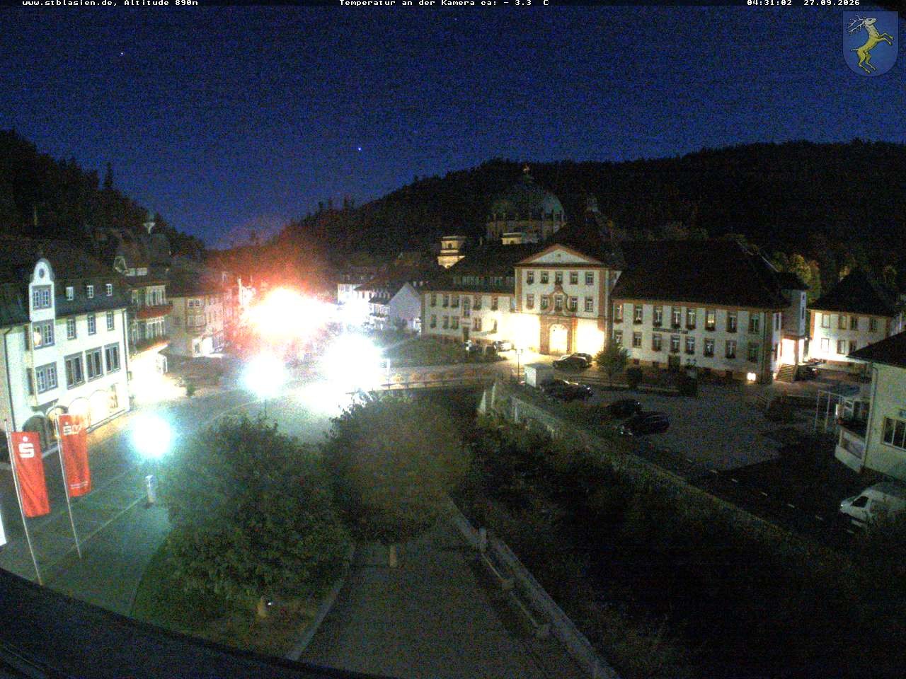 Archiv Foto Webcam St Blasien Menzenschwand: Hauptstraße