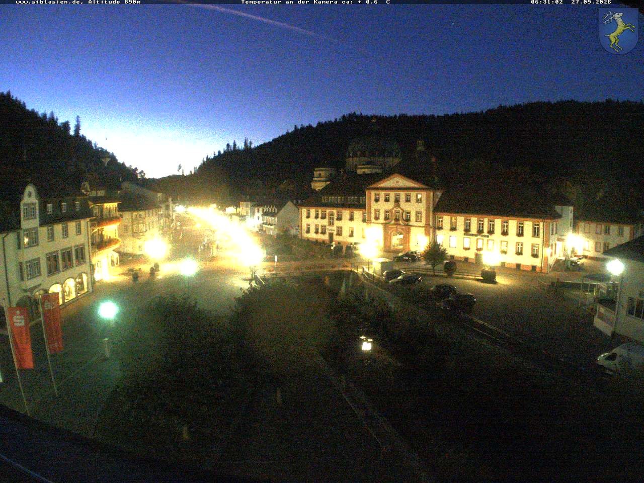 Archiv Foto Webcam St Blasien Menzenschwand: Hauptstraße