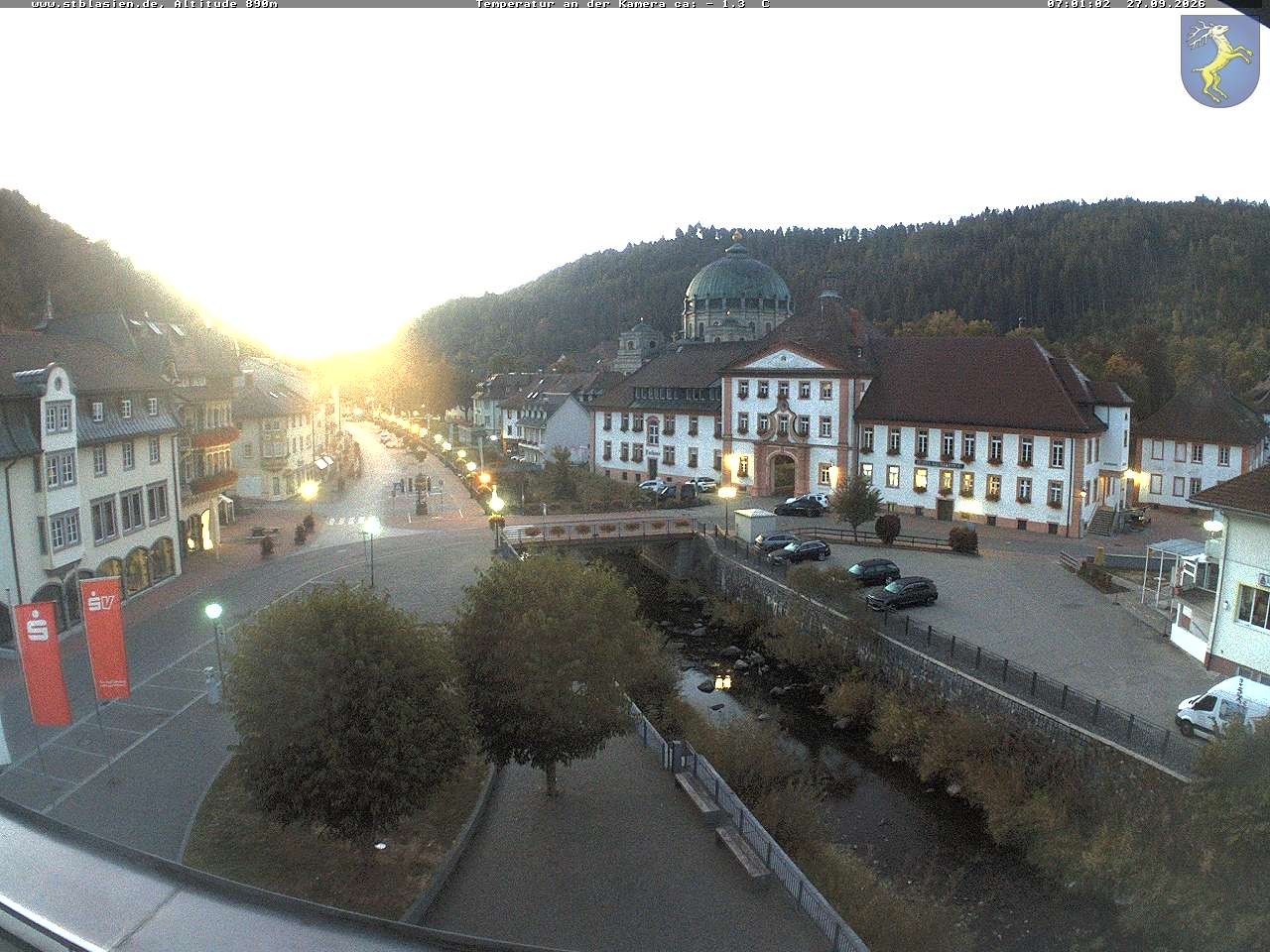 Archiv Foto Webcam St Blasien Menzenschwand: Hauptstraße