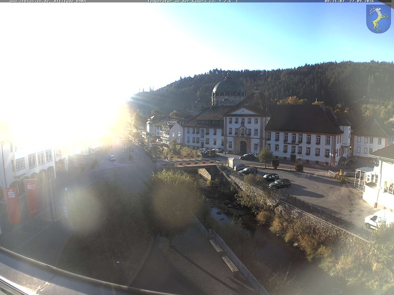 Archiv Foto Webcam St Blasien Menzenschwand: Hauptstraße