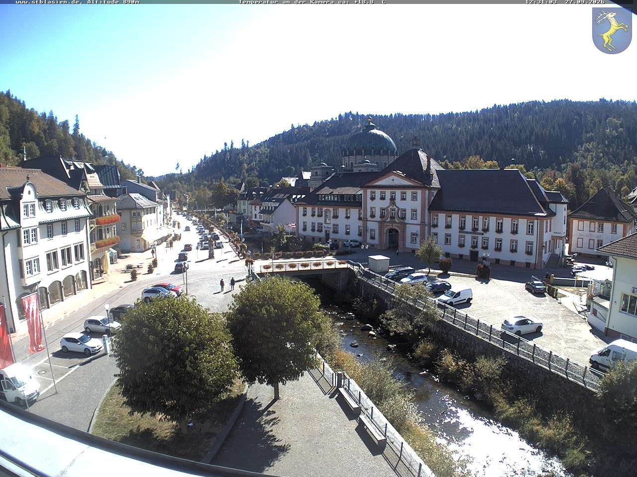 Archiv Foto Webcam St Blasien Menzenschwand: Hauptstraße