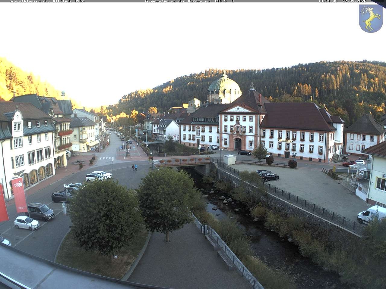 Archiv Foto Webcam St Blasien Menzenschwand: Hauptstraße