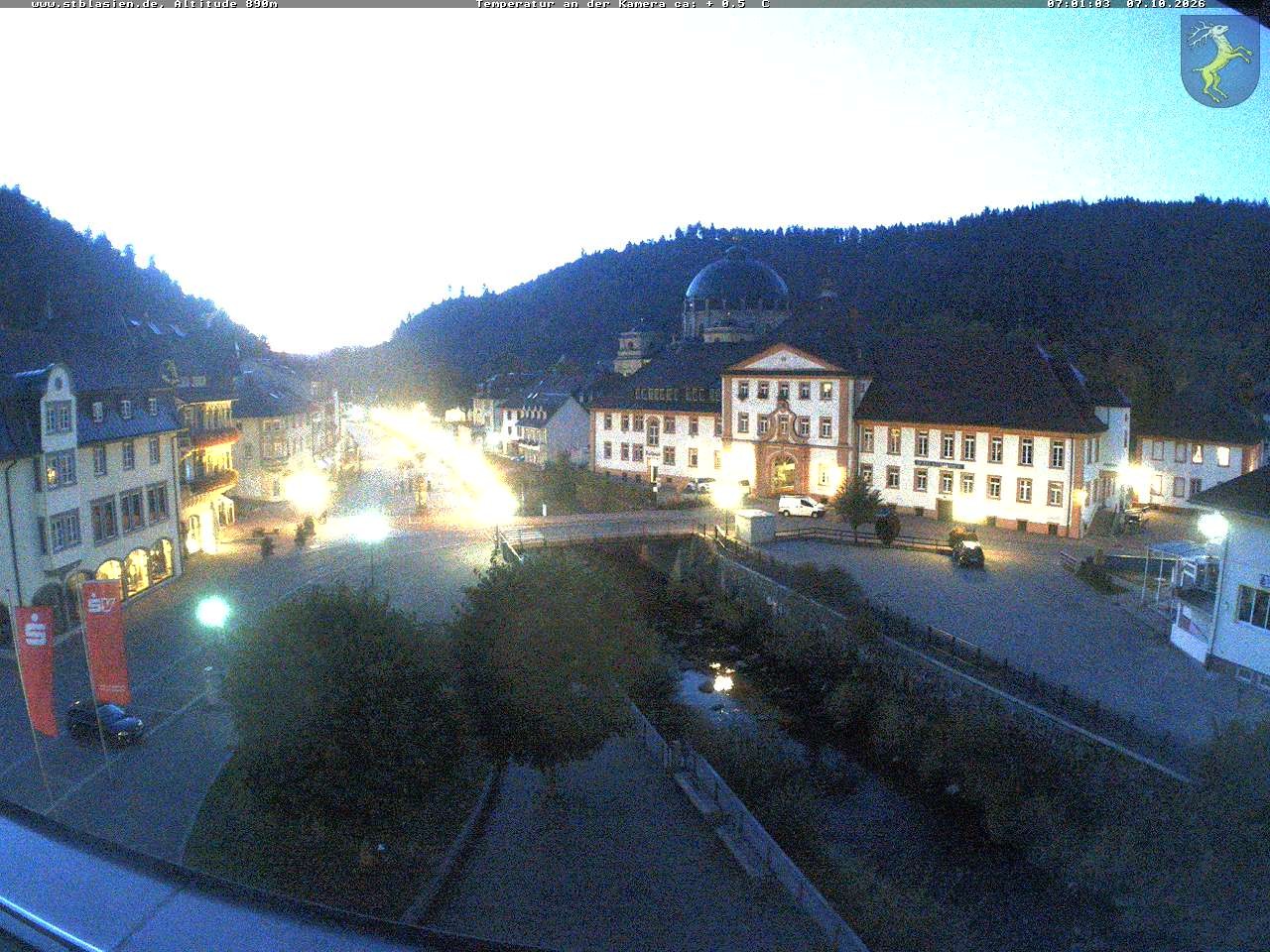 Archiv Foto Webcam St Blasien Menzenschwand: Hauptstraße