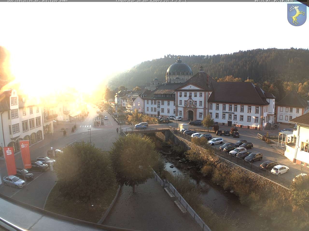 Archiv Foto Webcam St Blasien Menzenschwand: Hauptstraße
