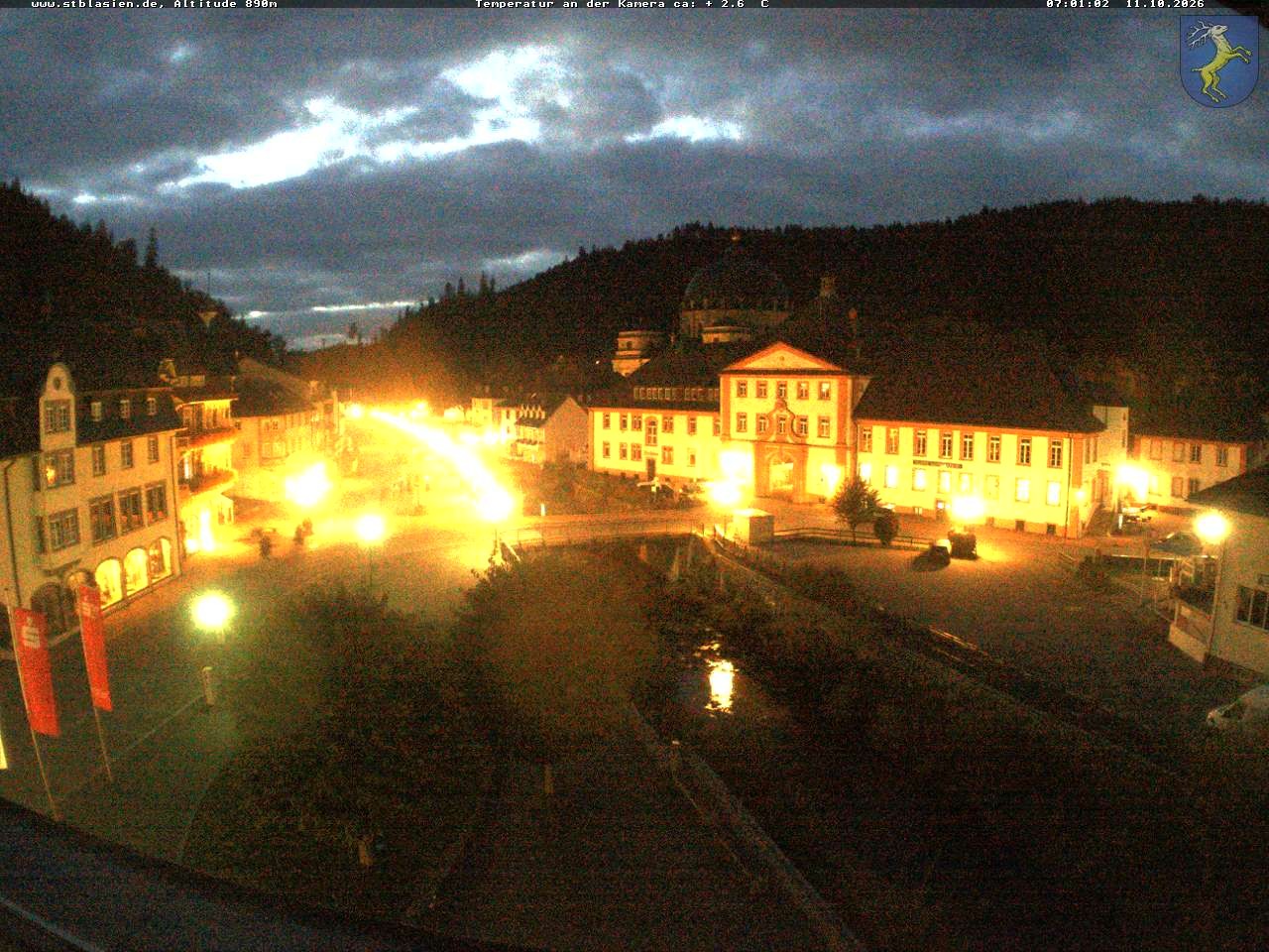 Archiv Foto Webcam St Blasien Menzenschwand: Hauptstraße