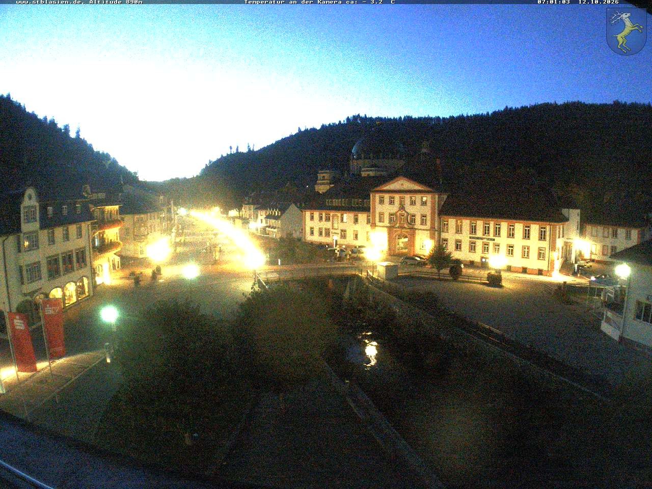 Archiv Foto Webcam St Blasien Menzenschwand: Hauptstraße