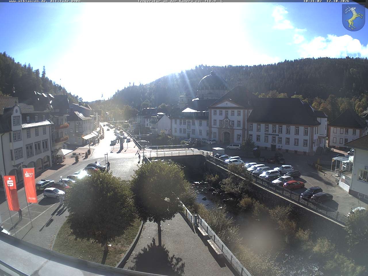 Archiv Foto Webcam St Blasien Menzenschwand: Hauptstraße