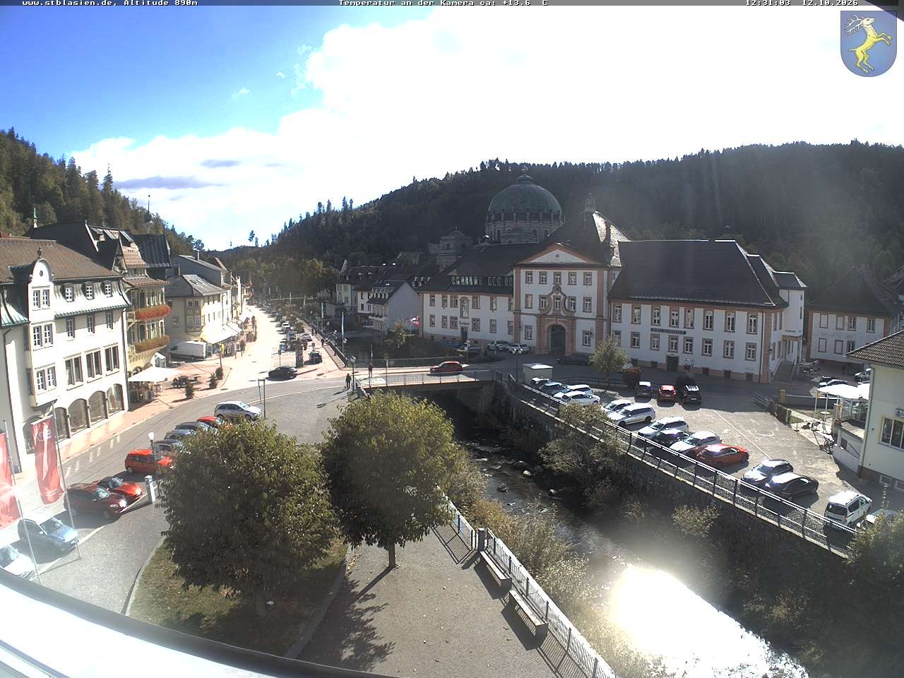 Archiv Foto Webcam St Blasien Menzenschwand: Hauptstraße