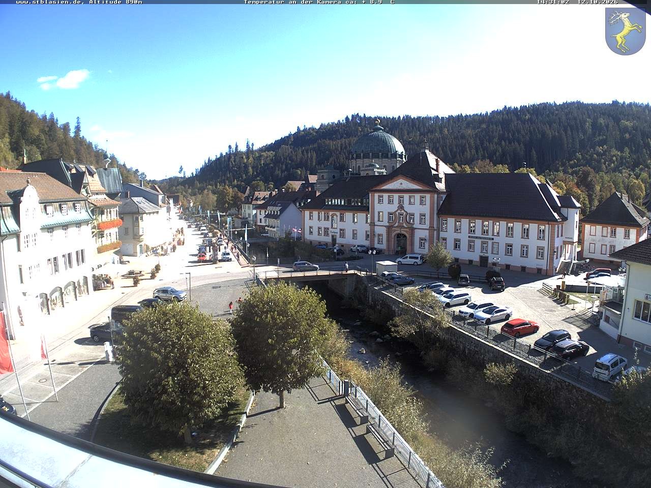 Archiv Foto Webcam St Blasien Menzenschwand: Hauptstraße