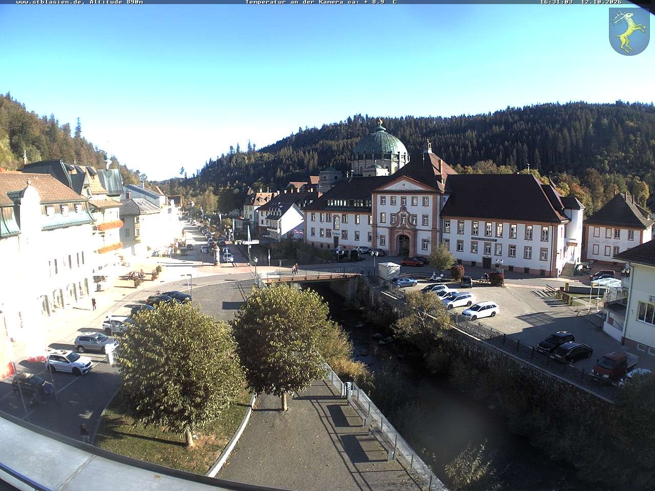 Archiv Foto Webcam St Blasien Menzenschwand: Hauptstraße