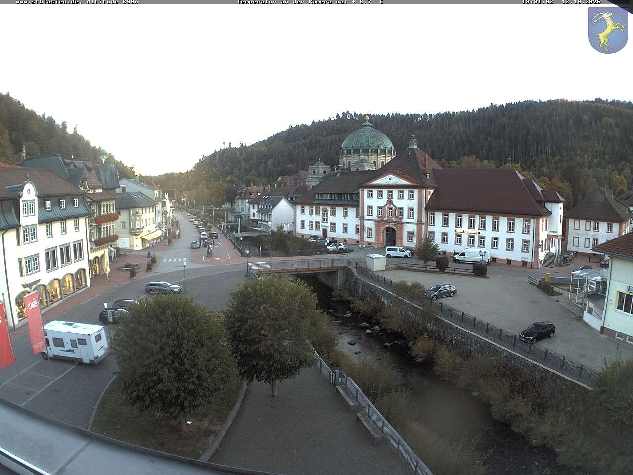 Archiv Foto Webcam St Blasien Menzenschwand: Hauptstraße