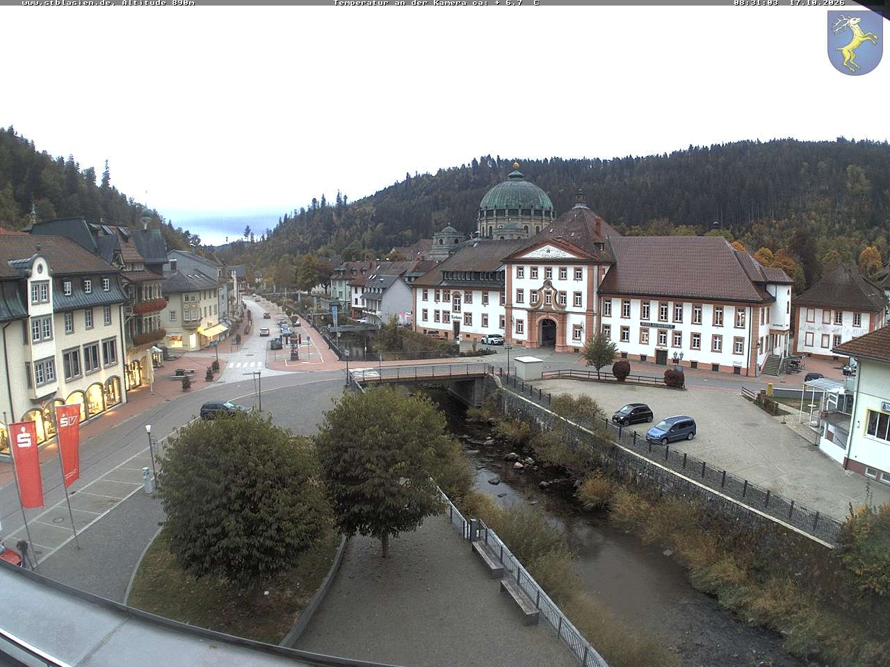 Archiv Foto Webcam St Blasien Menzenschwand: Hauptstraße