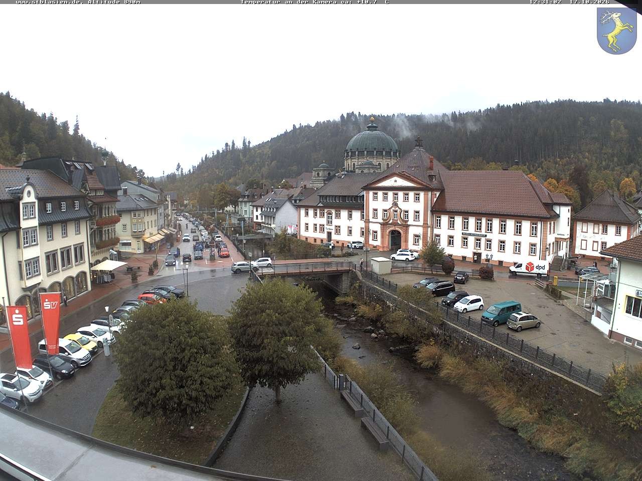 Archiv Foto Webcam St Blasien Menzenschwand: Hauptstraße