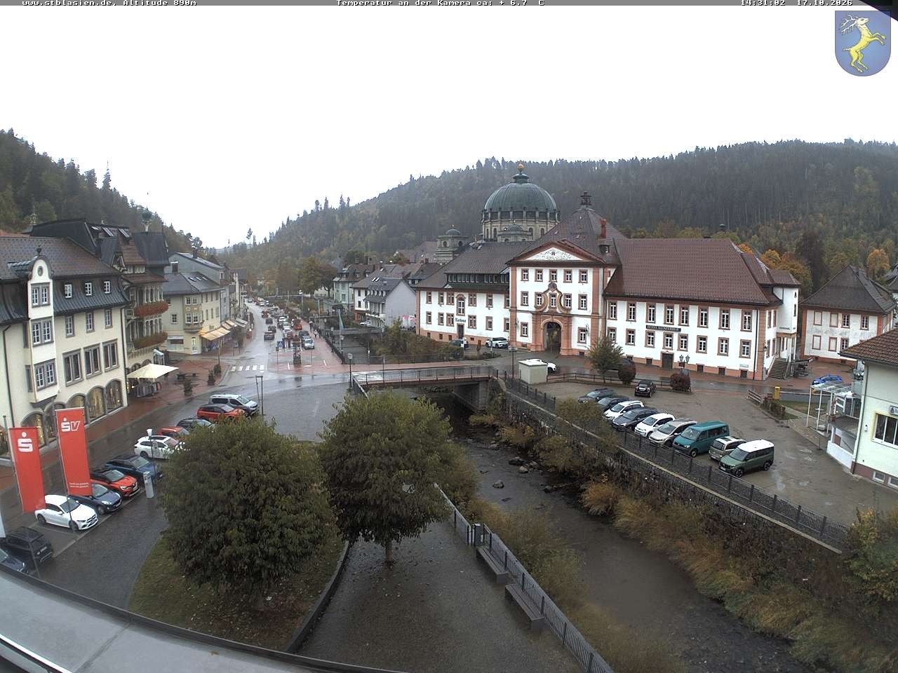 Archiv Foto Webcam St Blasien Menzenschwand: Hauptstraße