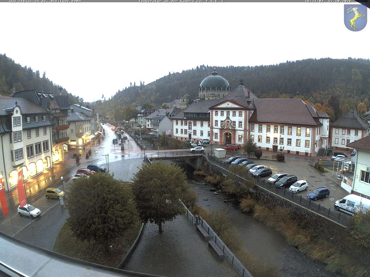Archiv Foto Webcam St Blasien Menzenschwand: Hauptstraße