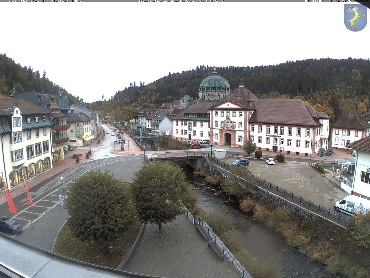 Archiv Foto Webcam St Blasien Menzenschwand: Hauptstraße
