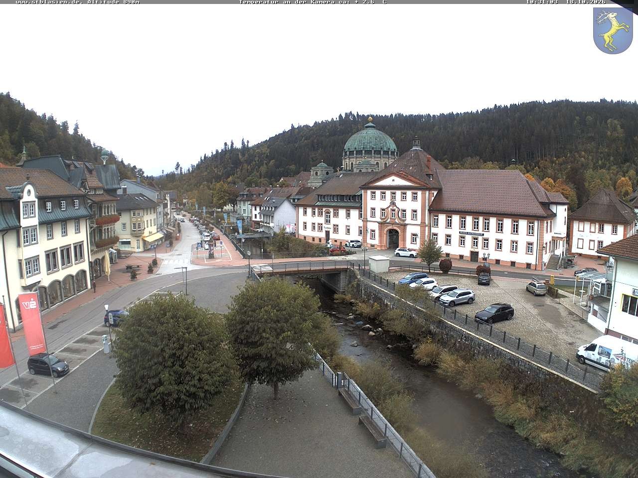 Archiv Foto Webcam St Blasien Menzenschwand: Hauptstraße