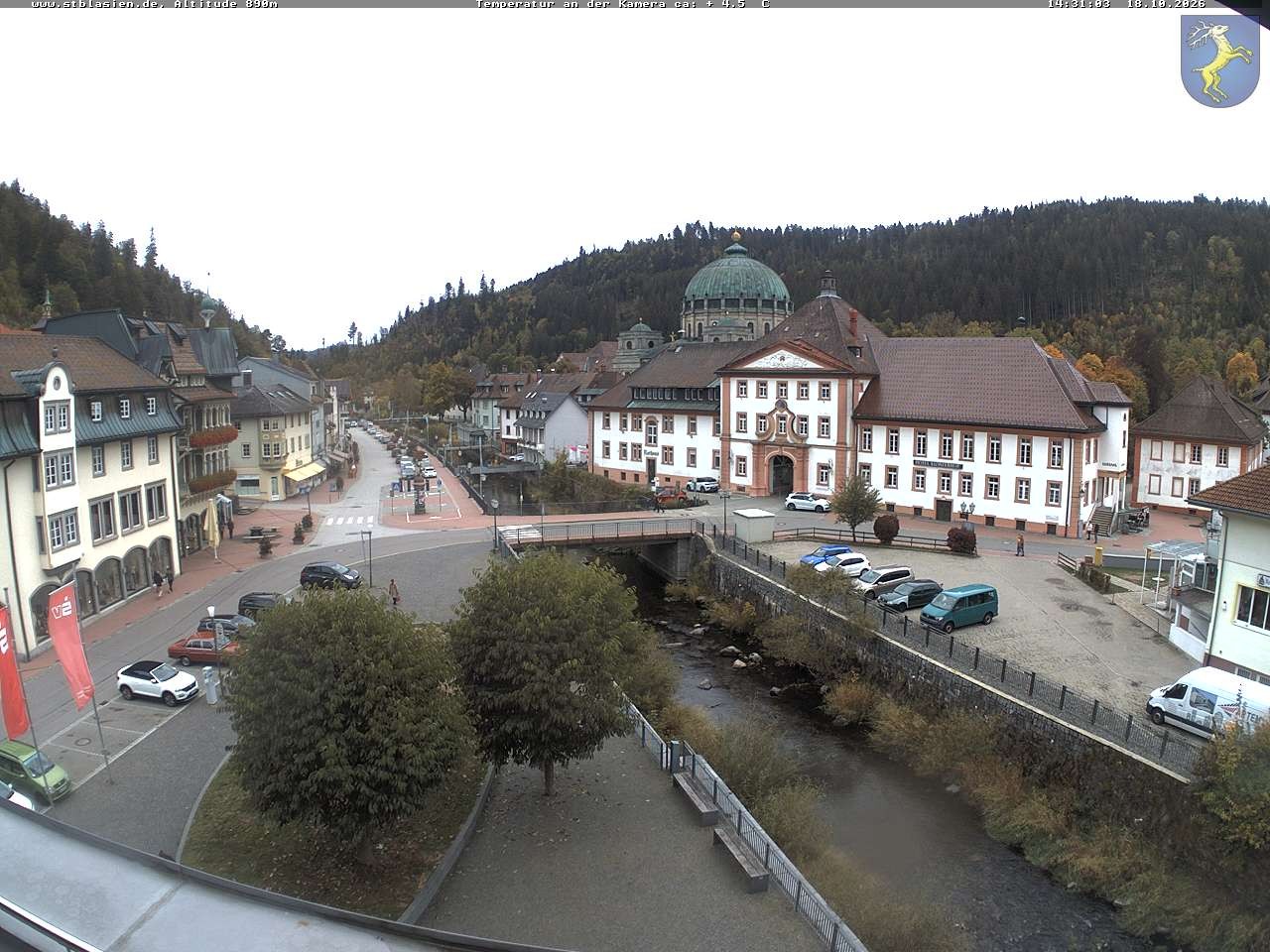 Archiv Foto Webcam St Blasien Menzenschwand: Hauptstraße