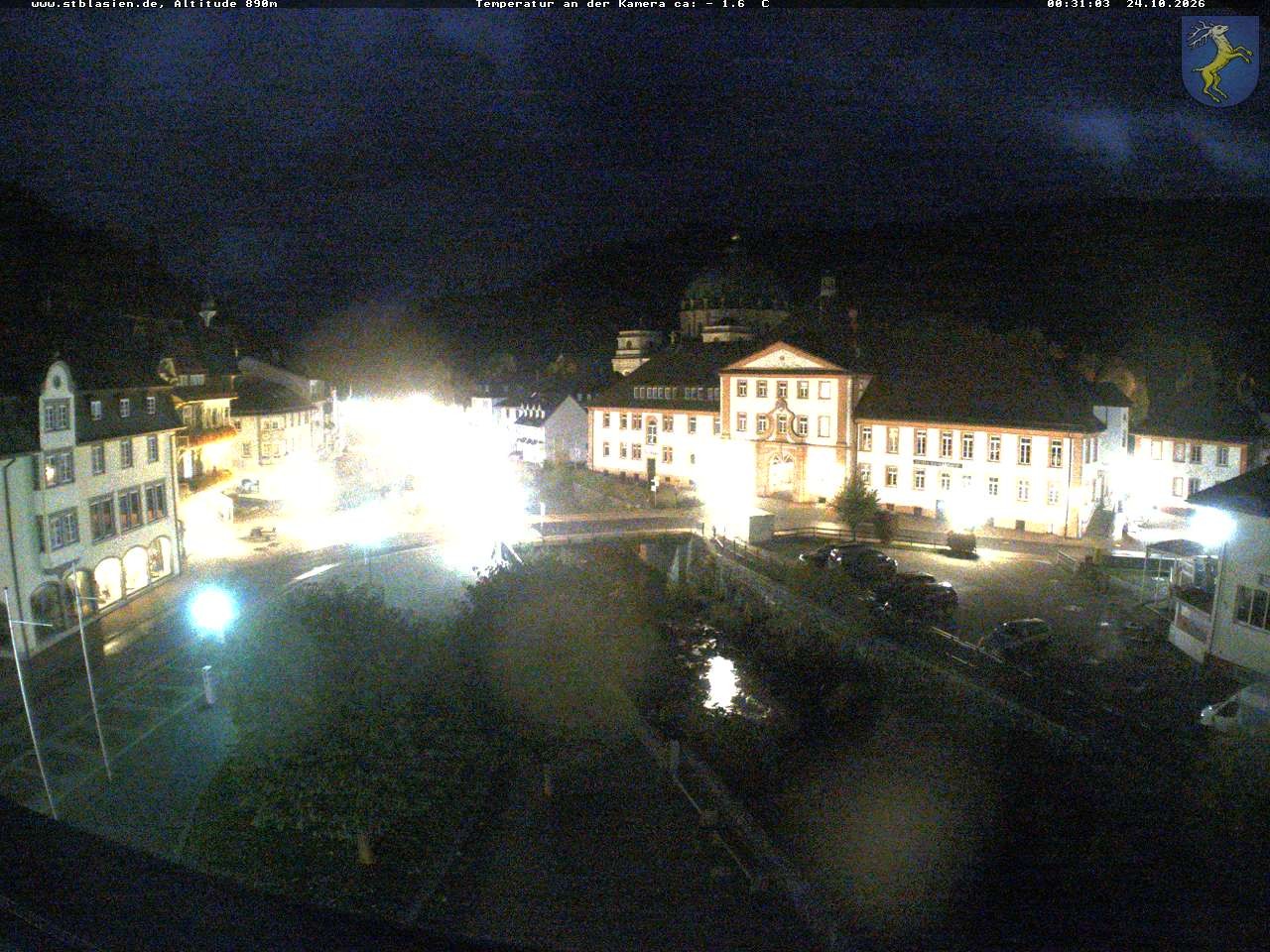 Archived image Webcam St Blasien Menzenschwand: main street
