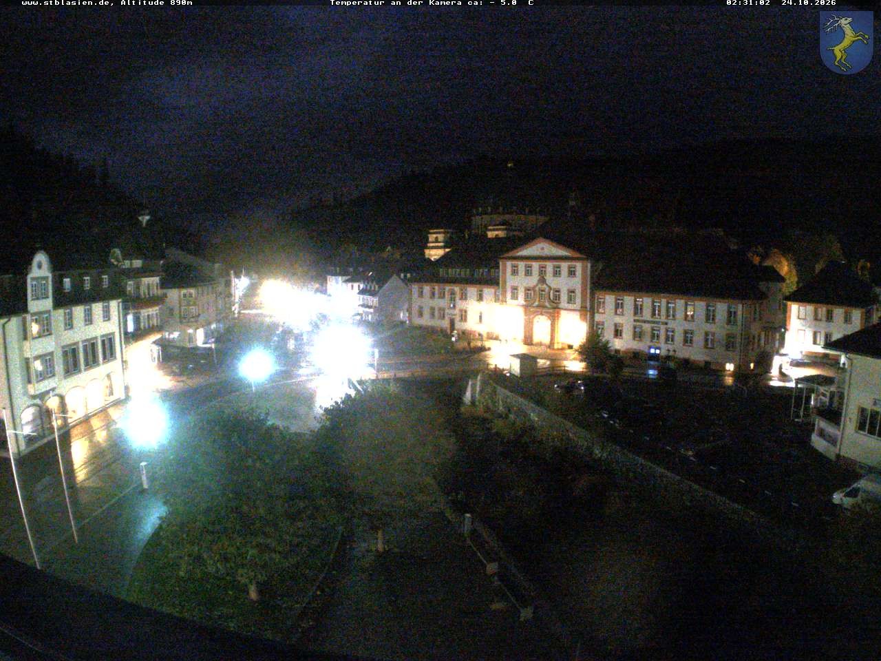 Archived image Webcam St Blasien Menzenschwand: main street