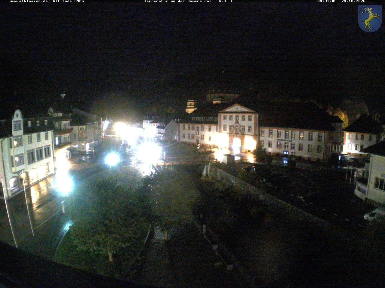Archived image Webcam St Blasien Menzenschwand: main street