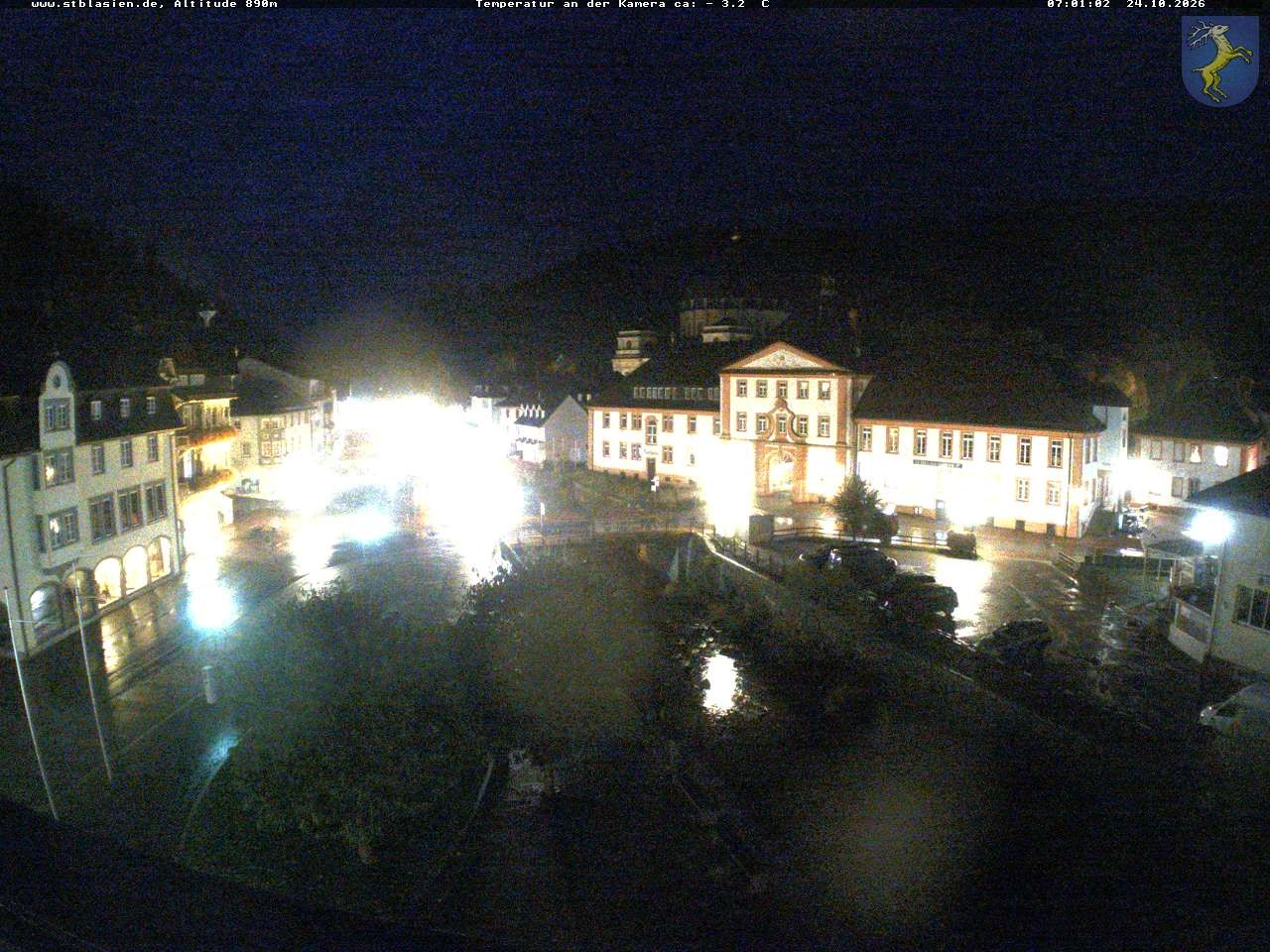 Archived image Webcam St Blasien Menzenschwand: main street