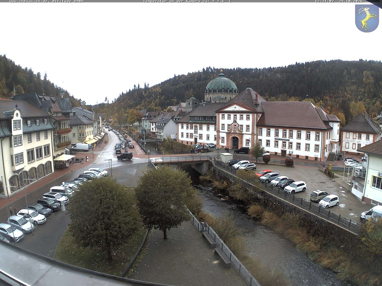 Archived image Webcam St Blasien Menzenschwand: main street