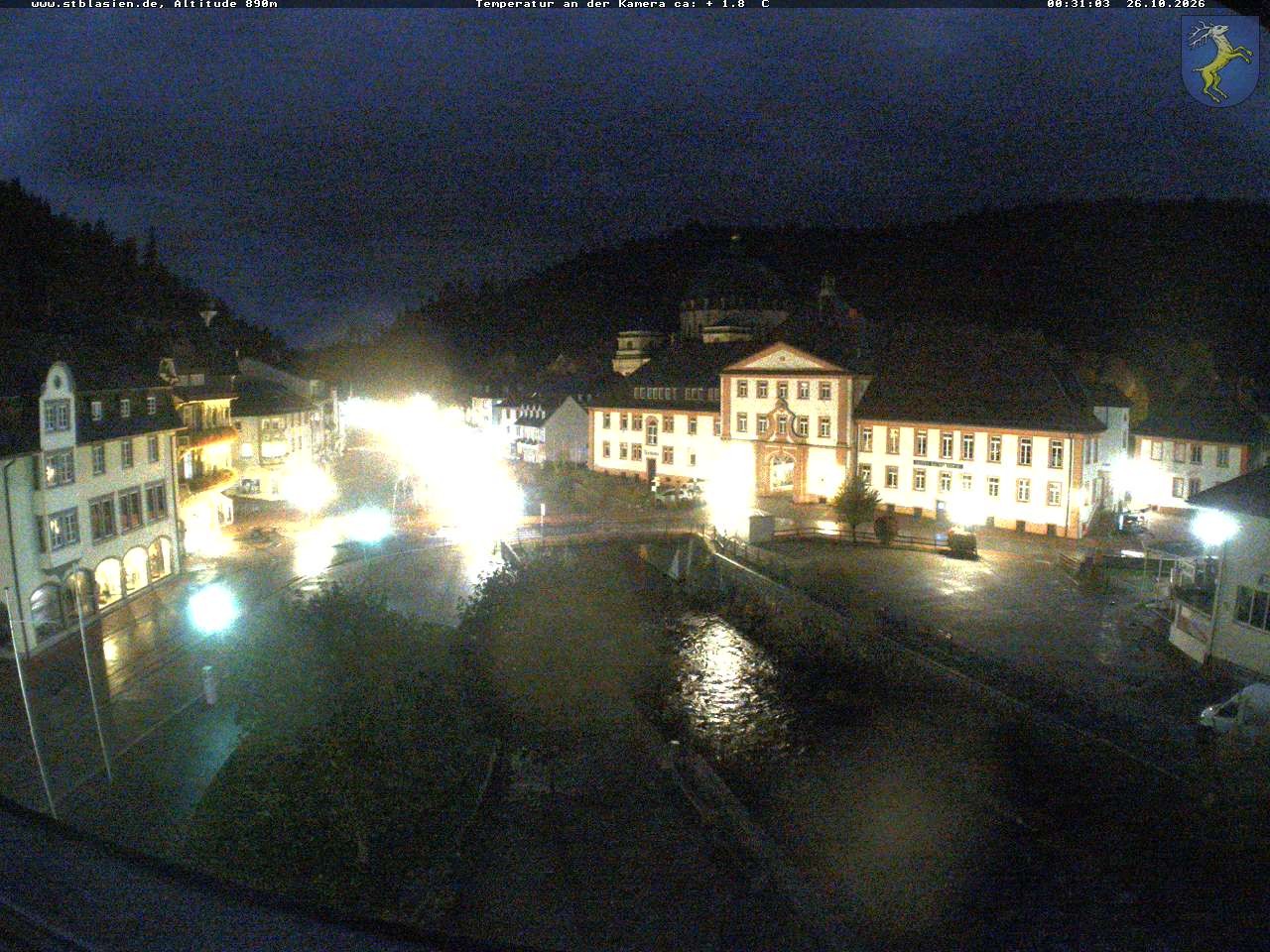Archived image Webcam St Blasien Menzenschwand: main street