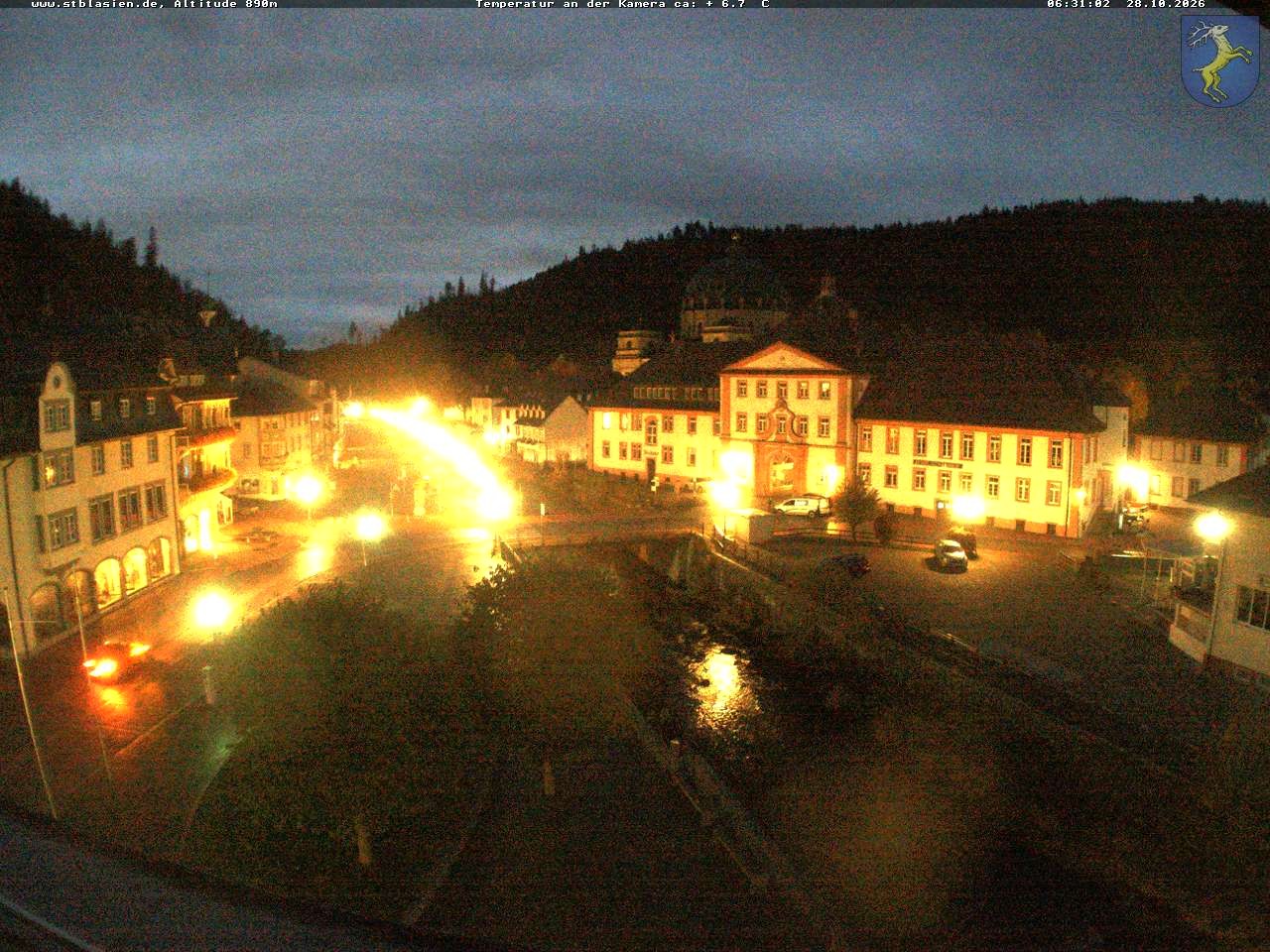 Archiv Foto Webcam St Blasien Menzenschwand: Hauptstraße
