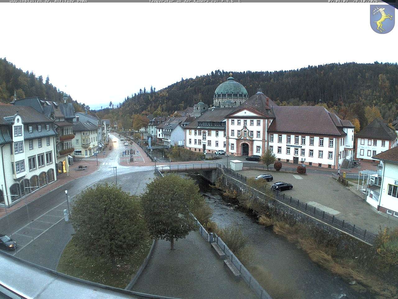 Archiv Foto Webcam St Blasien Menzenschwand: Hauptstraße