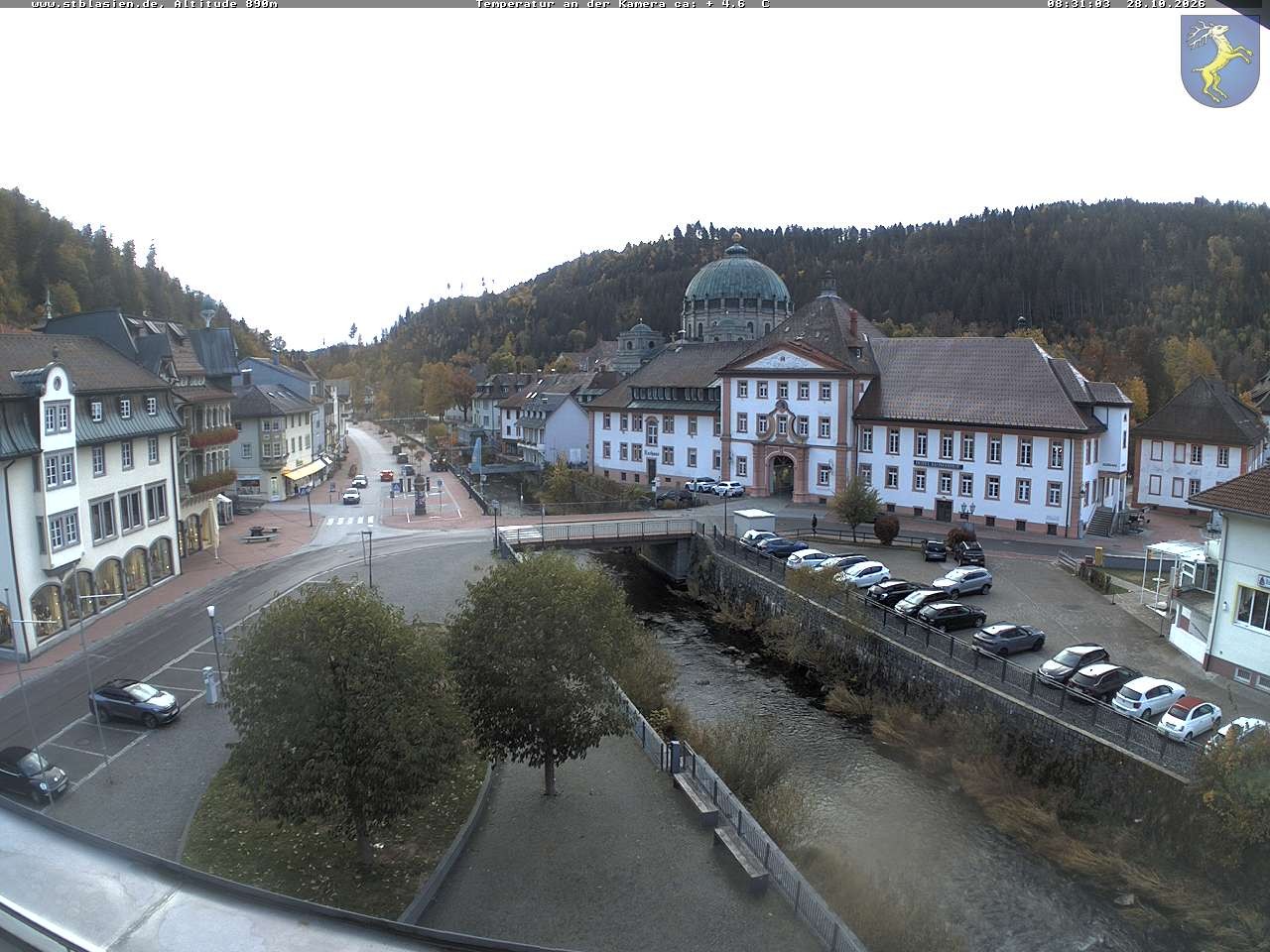 Archiv Foto Webcam St Blasien Menzenschwand: Hauptstraße