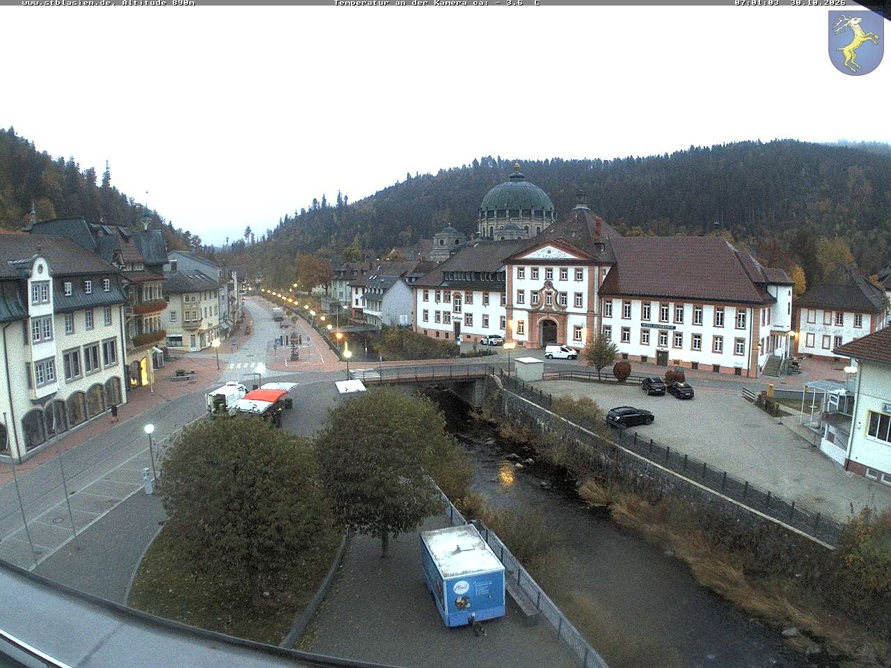 Archiv Foto Webcam St Blasien Menzenschwand: Hauptstraße