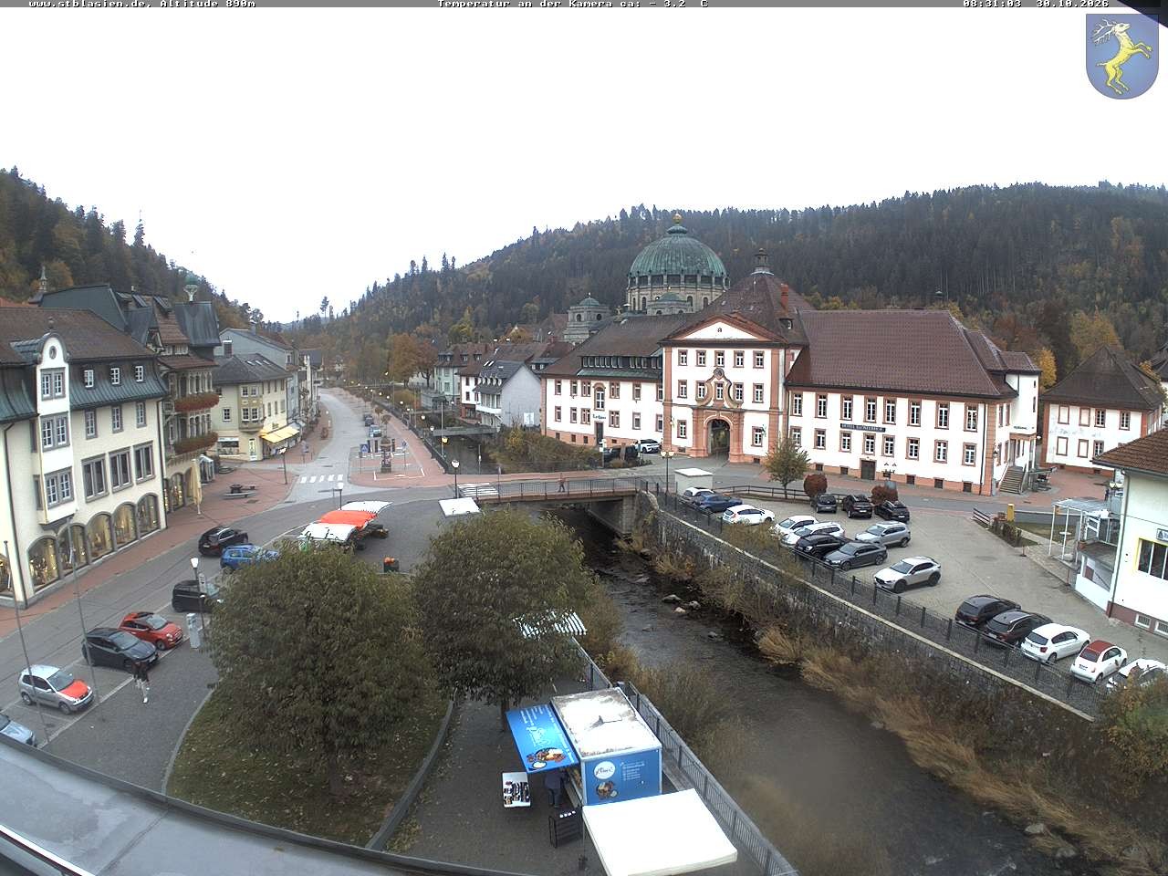 Archiv Foto Webcam St Blasien Menzenschwand: Hauptstraße