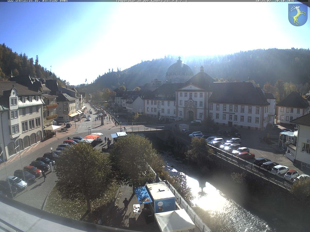 Archiv Foto Webcam St Blasien Menzenschwand: Hauptstraße
