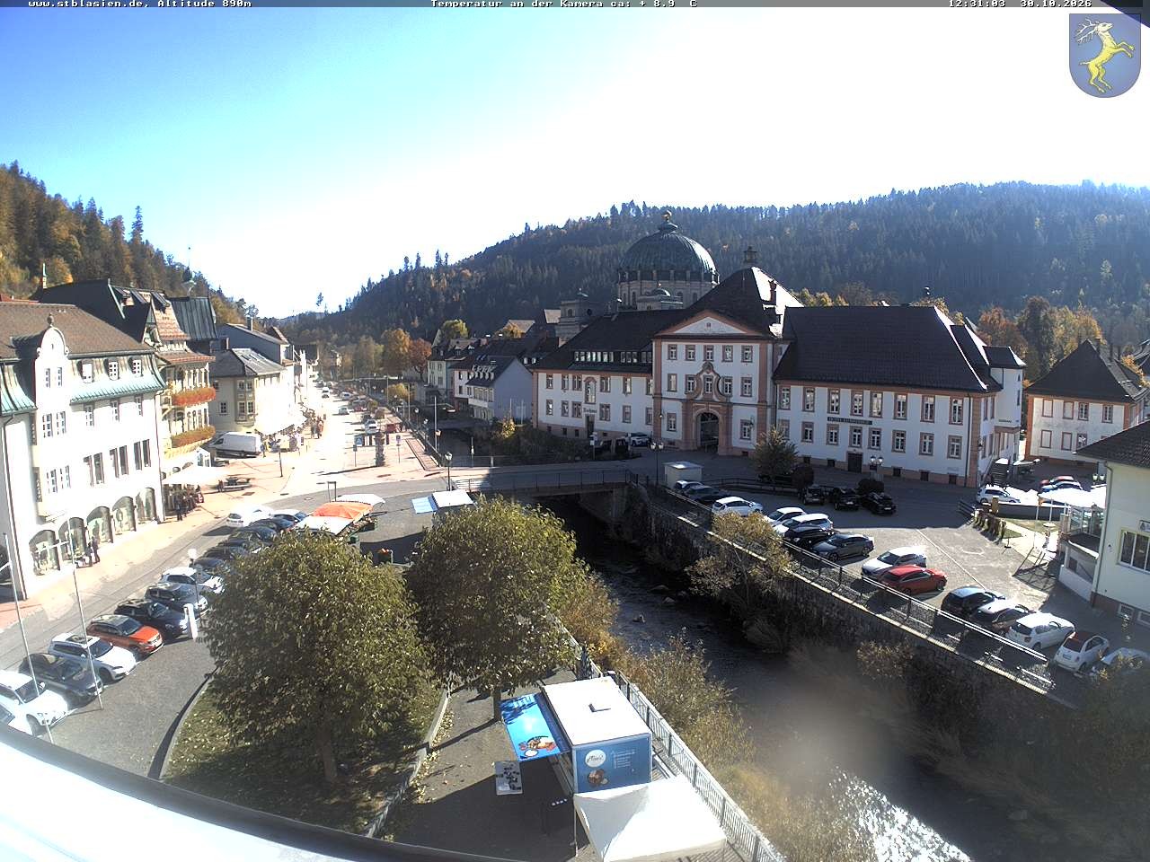 Archiv Foto Webcam St Blasien Menzenschwand: Hauptstraße