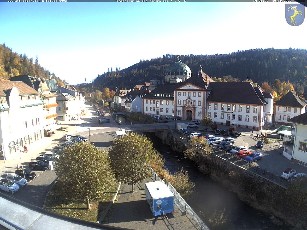 Archiv Foto Webcam St Blasien Menzenschwand: Hauptstraße