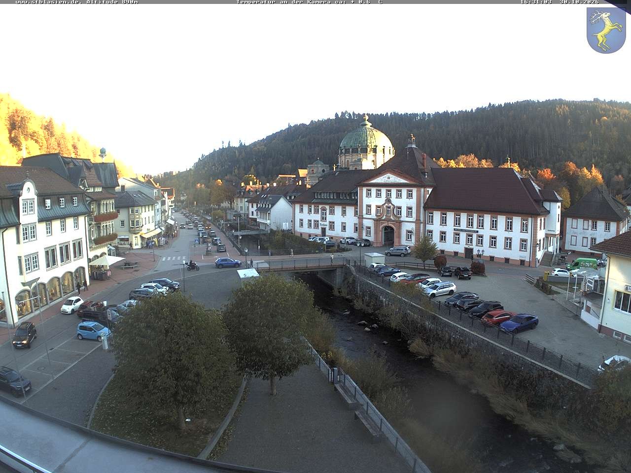 Archived image Webcam St Blasien Menzenschwand: main street