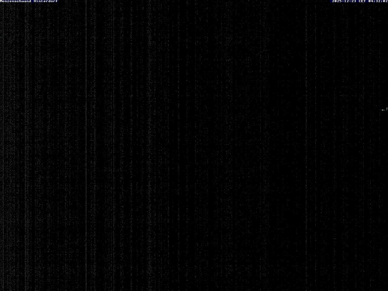 Archiv Foto Webcam Menzenschwand: Hinterdorf