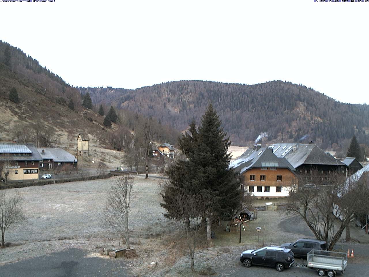 Archiv Foto Webcam Menzenschwand: Hinterdorf