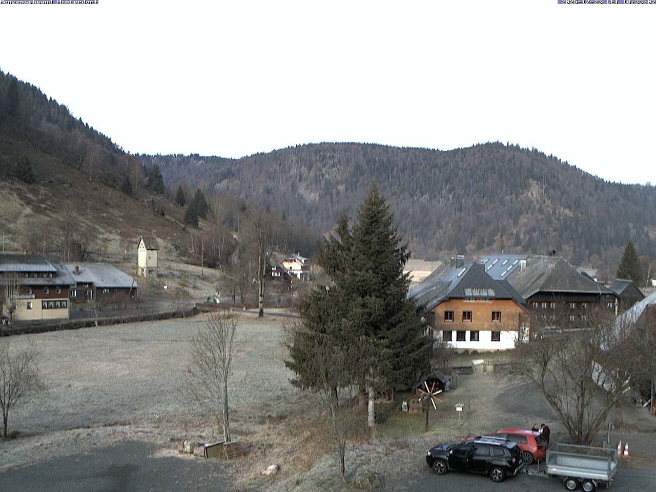 Archiv Foto Webcam Menzenschwand: Hinterdorf