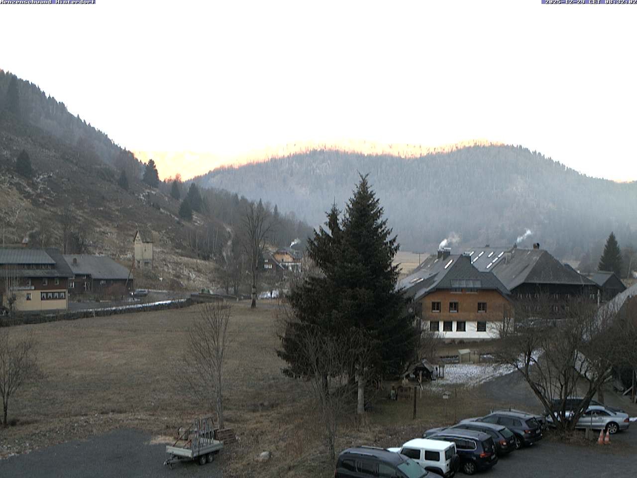 Archiv Foto Webcam Menzenschwand: Hinterdorf